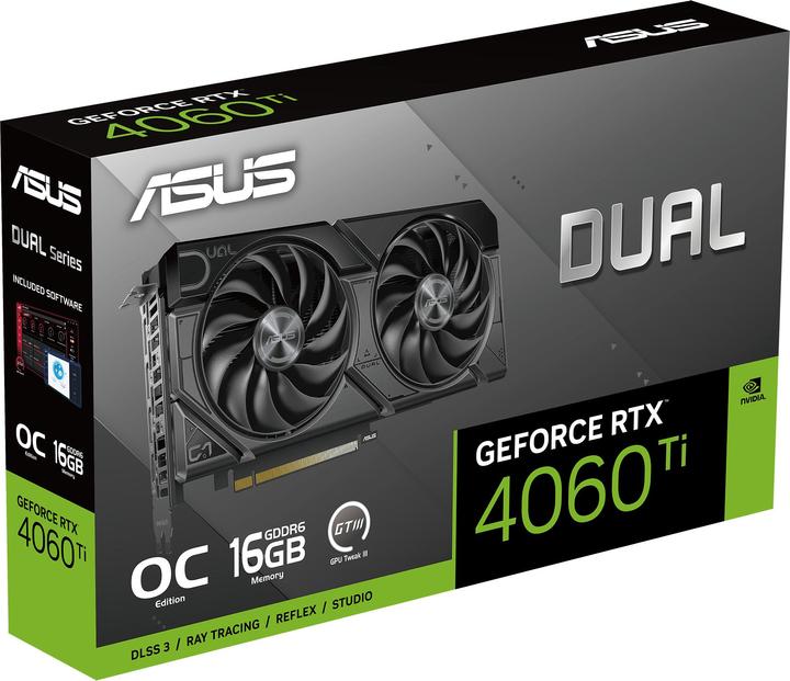 Actual product image ASUS DUAL-RTX4060TI-O16G-EVO (16 GB)