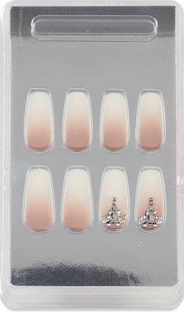 Actual product image Ardell Nail Addict Premium Rich Tan Ombre 24 Stk (Nude, Colour paint)
