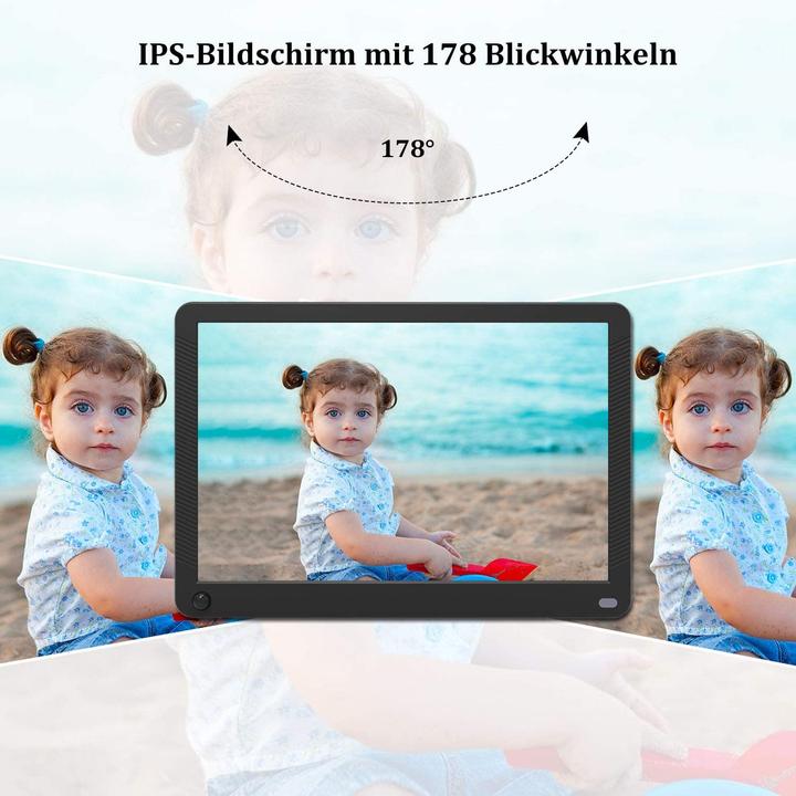 Actual product image Kenuo Digitaler Bilderrahmen