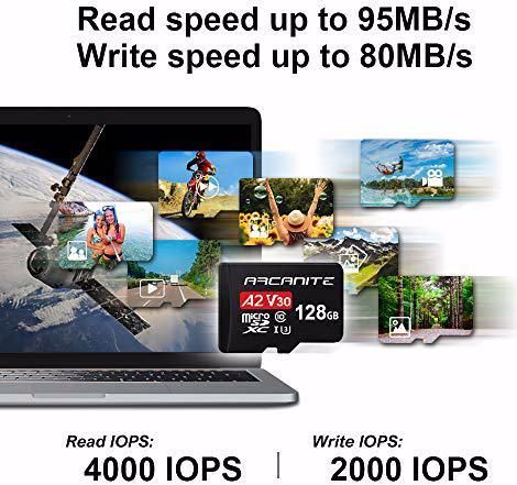 Produktbild Arcanite 128 GB microSDXC-Speicherkarte (128 GB, microSDXC, U3, UHS-I)