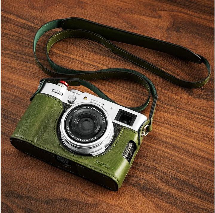 Produktbild SmallRig Leather Half Case Kit for FUJIFILM X100VI (Kamera Etui, 1.26 l)