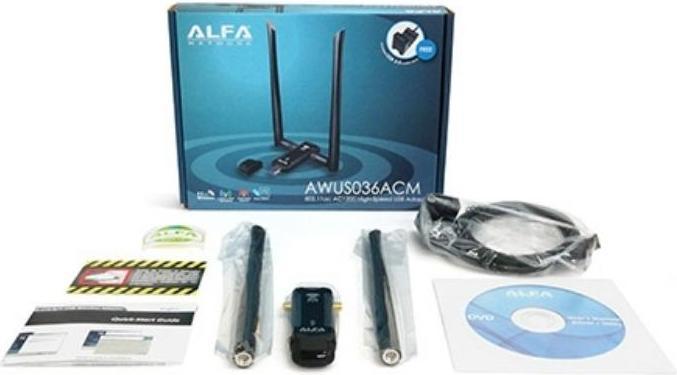 Actual product image Alfa Network AWUS036ACM (USB 2.0)