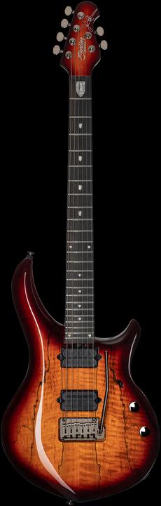 Produktbild E-Gitarre, Majesty 200X, Spalted Maple, DiMarzio, Blood Orange, Tasche (E-Gitarre)