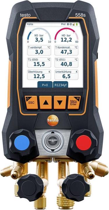 Produktbild Testo Smart Vakuum Set 558s mit Stromzange