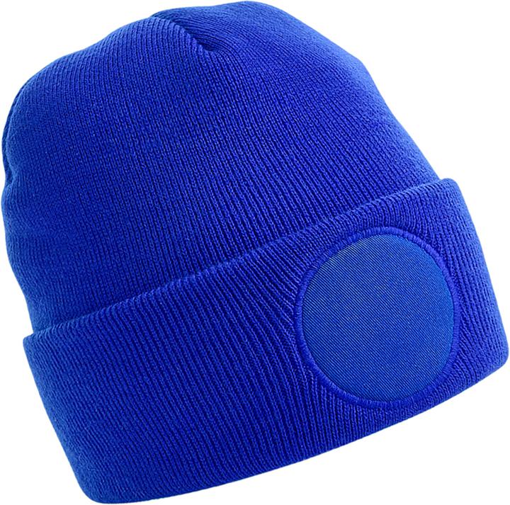 Beechfield Runder Patch Beanie (One Size)