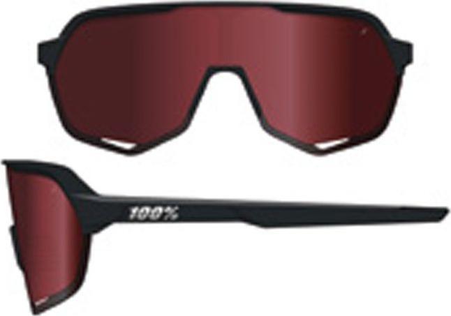 Immagine prodotto 100% S2 Soft Tact (Nero, Lente HiPER Crimson-Argento)
