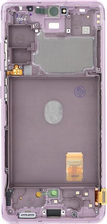 Actual product image Samsung Display unit G781 Galaxy S20 FE 5G cloud lavender GH82-24214C (Display, Galaxy S20 FE, Galaxy S20 FE 5G)