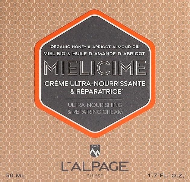 Image du produit L'Alpage Suisse L'ALPAGE Mielicime Crème ultra-nourrissante & réparatrice, 50 ml (50 ml, Crème 24h)