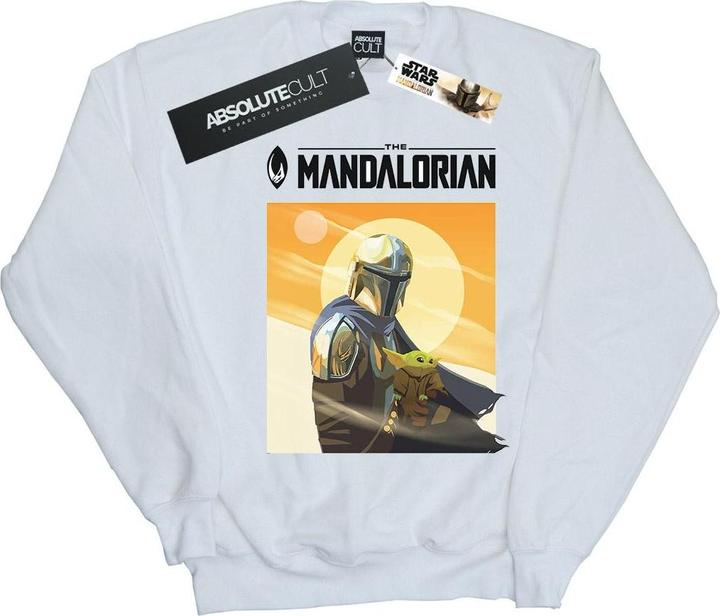 Star Wars The Mandalorian The Child Two Moons Sweatshirt Jungen