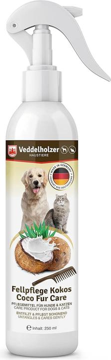 Immagine prodotto Veddelholzer Cura del pelo del cane e del gatto (Cane, Gatto, 250 ml)