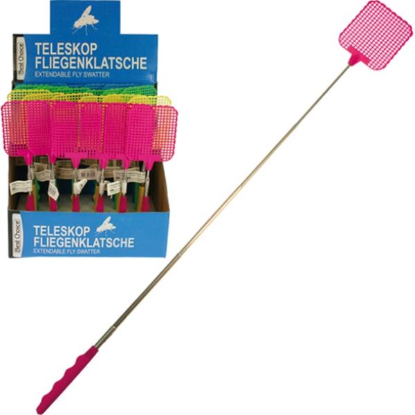 Immagine prodotto Best Choice Fliegenklatsche Teleskop 70cm 4fb. sort. in Disp.