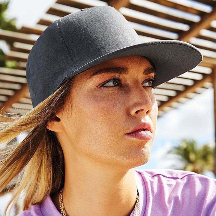 Immagine prodotto Beechfield Cappello da baseball da rapper retrò (Taglia unica)