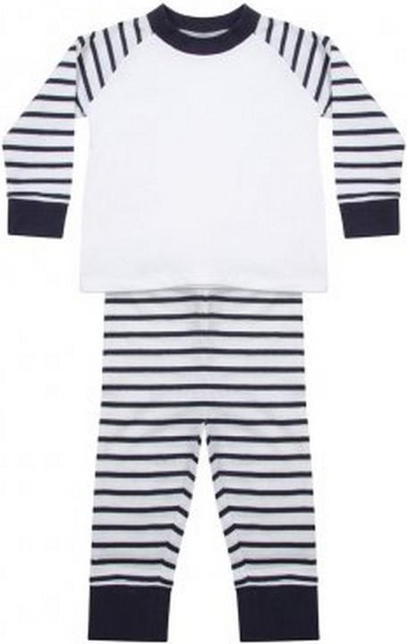 Actual product image Larkwood Baby Boy Girl Striped Pajamas (104)