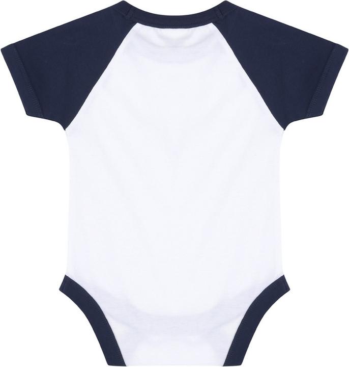 Produktbild Larkwood Baby Jungenmädchen Essential Kurzarm Baseball Body (74)