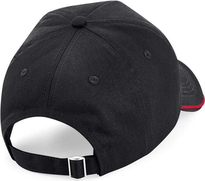 Image du produit Beechfield Authentic Passepoil 5 Panneau Casquette de baseball (Taille unique)