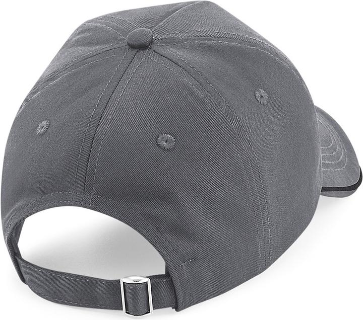 Image du produit Beechfield Authentic Passepoil 5 Panneau Casquette de baseball (Taille unique)