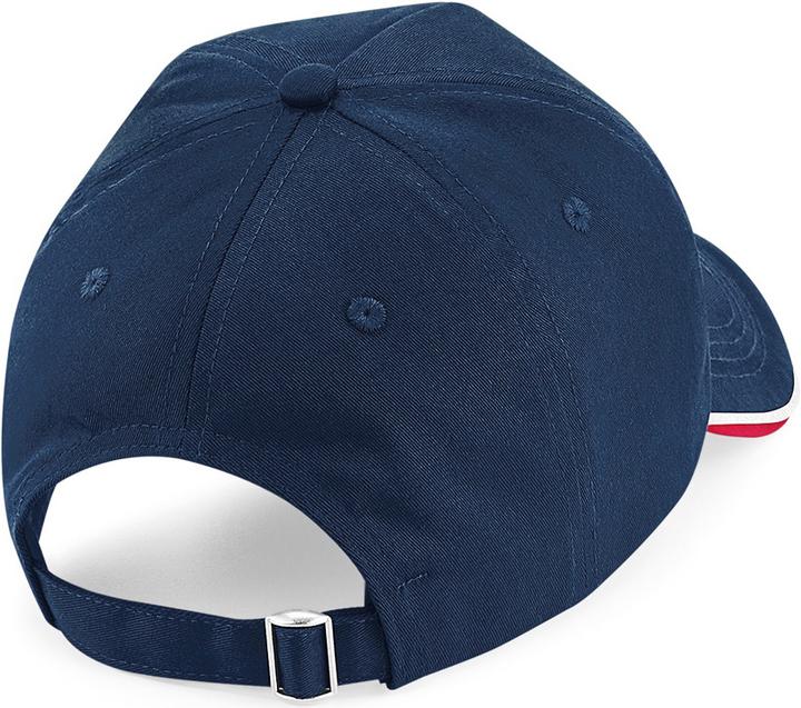 Image du produit Beechfield Authentic Passepoil 5 Panneau Casquette de baseball (Taille unique)