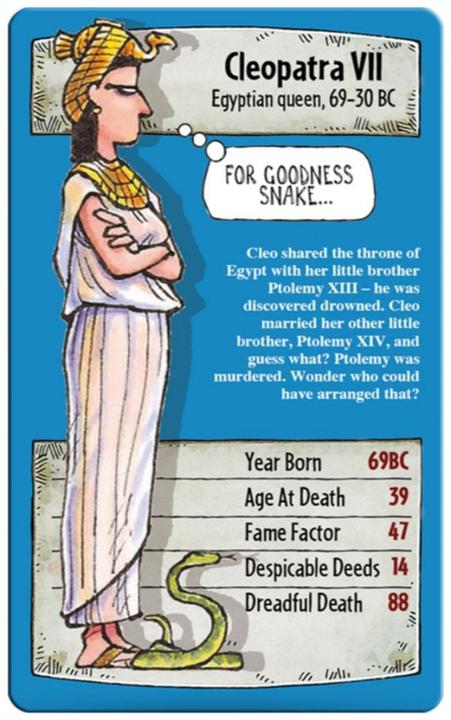 Immagine prodotto Top Trumps Gioco da tavolo Horrible Histories - Inglese (Inglese)