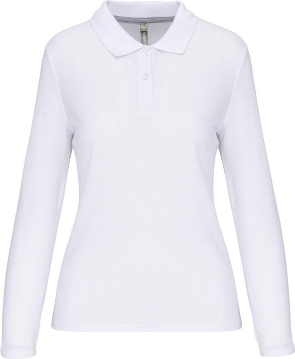 Kariban Polo-Shirt, langärmlig, Damen
