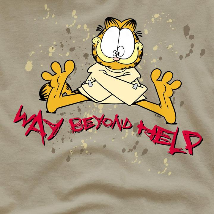 Produktbild Garfield Way Beyond Help TShirt (L)