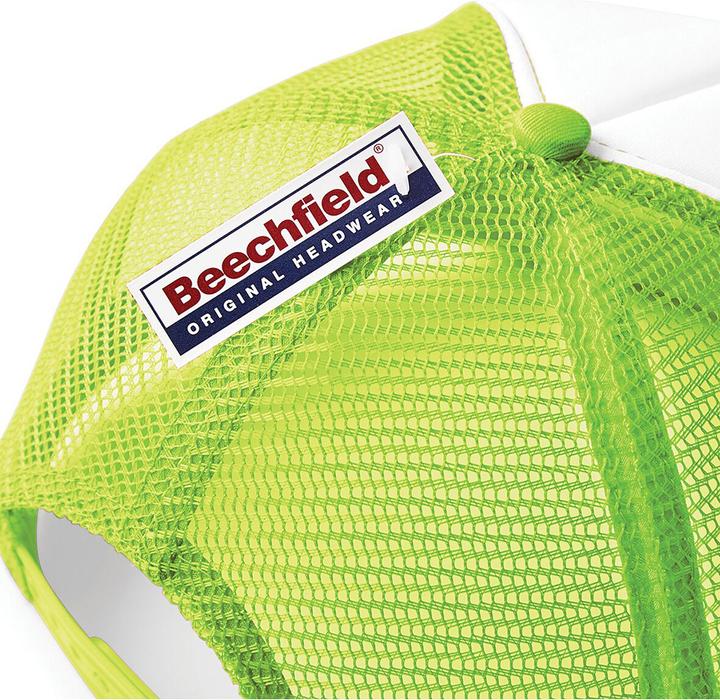 Actual product image Beechfield Vintage trucker baseball cap (One size)