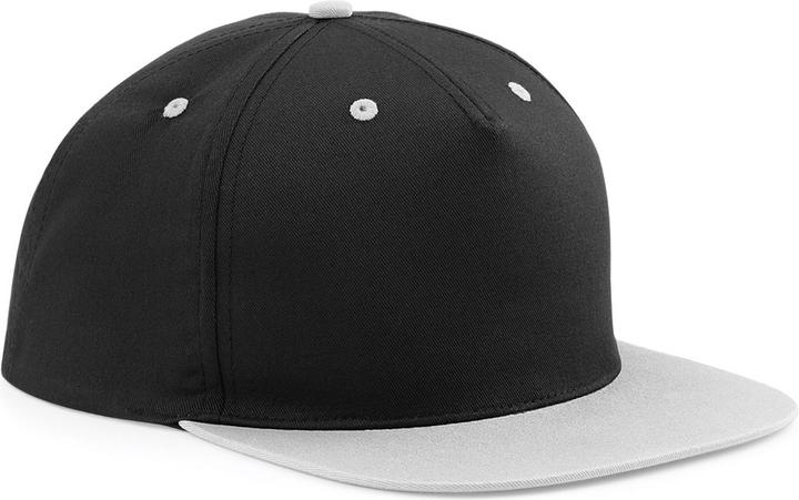 Beechfield 5 Panel Kontrast Snapback Kappe (2 StückPackung) (One Size)