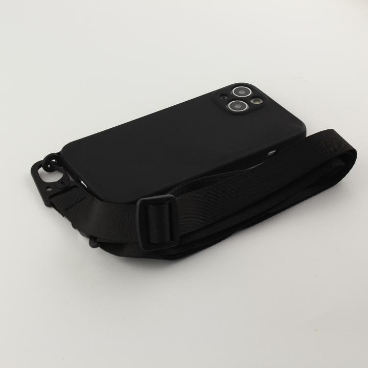 Actual product image PhoneLook Silicone cover with cord and hook (Apple iPhone 13 mini)