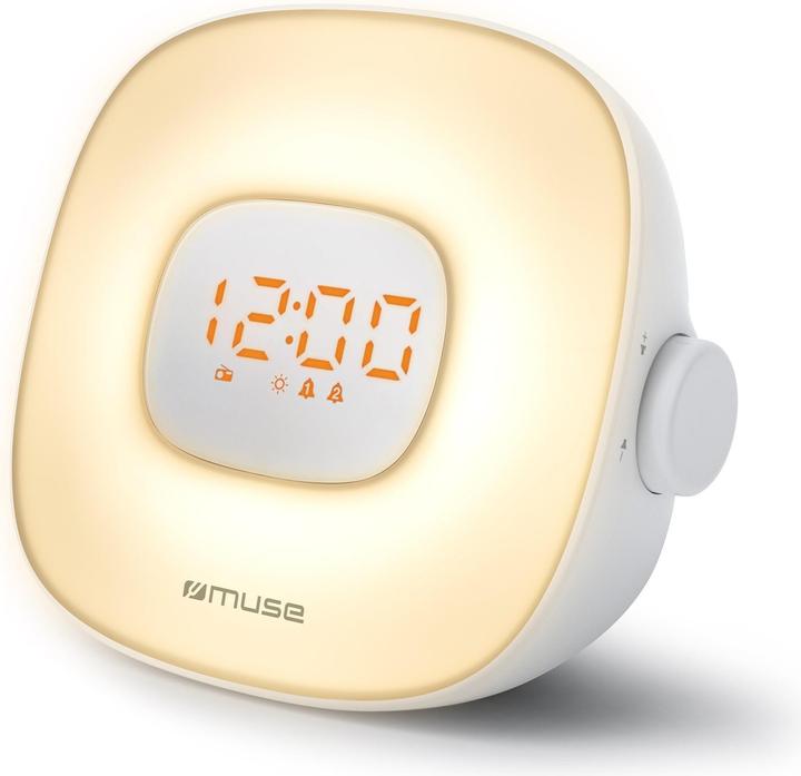 Actual product image Muse ML-198CR Light Clock Radio (FM, PLL)