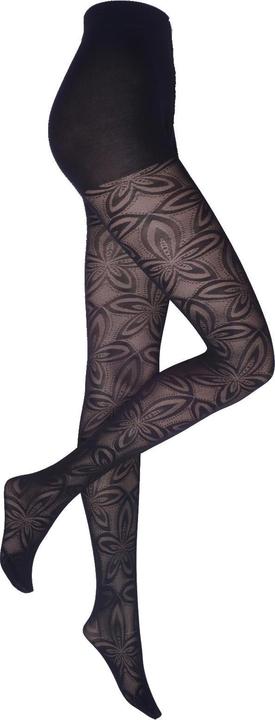 Actual product image Levee Floral 30 tights, colour 399 black, size 40-42 (30 DEN, 40 - 42)