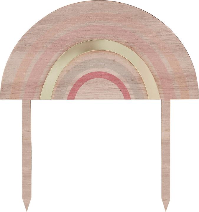 Image du produit Ginger Ray Cake Topper Arc-en-ciel Happy Everything en bois