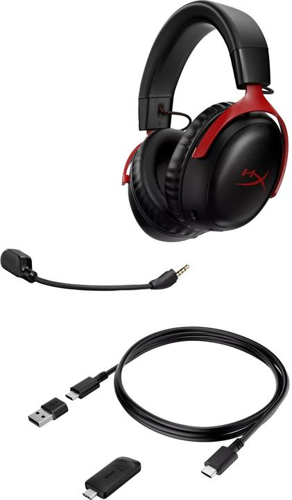Actual product image HyperX Cloud III (Wireless, Cable)