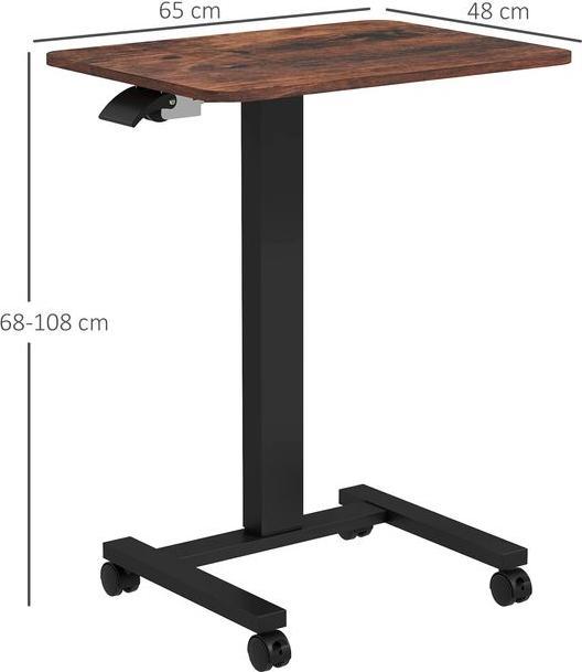 Image du produit Swisshandel24 Table d'ordinateur (65 x 48 x 108 cm)