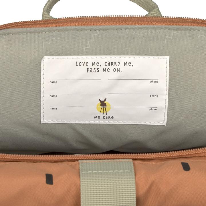 Actual product image Lässig Children's backpack Rolltop Nature