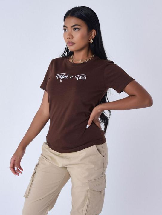 Immagine prodotto Project X Paris maglietta da con ricamo del logo basic (XS)