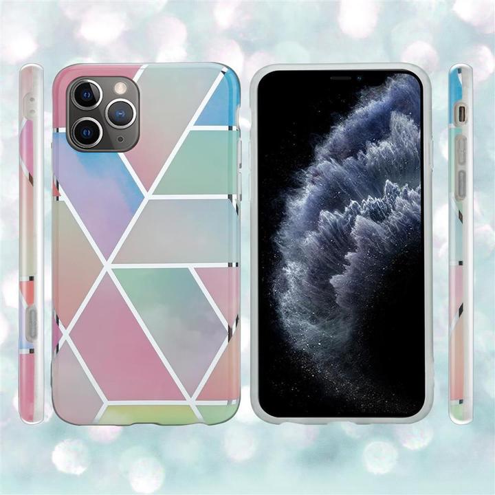 Produktbild Cadorabo IMD TPU Bunter Marmor Cover (Apple iPhone 11 Pro)