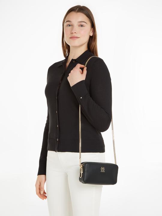 Actual product image Tommy Hilfiger Shoulder Bag TH Timeless Chain Camera Bag FA23