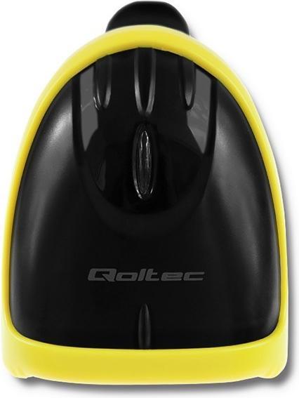 Produktbild Qoltec 50860 Barcodeleser Tragbares Barcodelesegerät 1D Laser (1D-Barcodes)