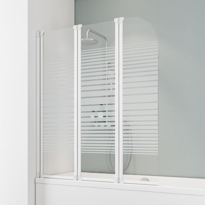 Actual product image Schulte Bath attachment, 3-piece (125 cm, 124.50 cm, 140 cm)