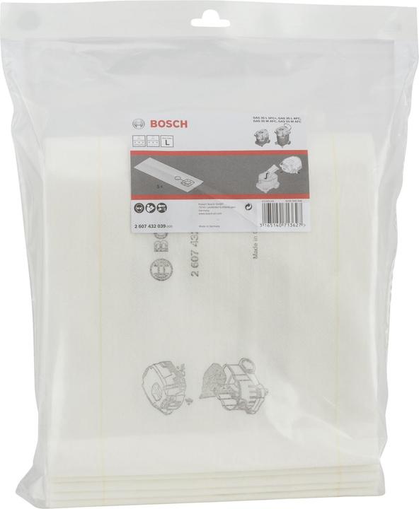 Actual product image Bosch Professional Zubehör Wet filter bag. For hoover