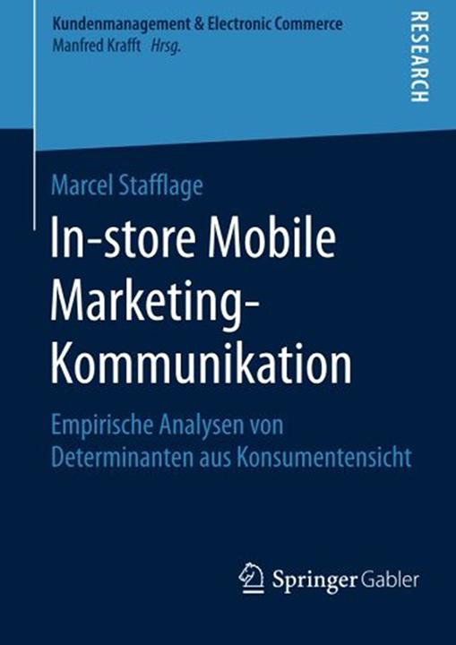 Actual product image In-store Mobile Marketing-Kommunikation (German, Marcel Stafflage, 2015)
