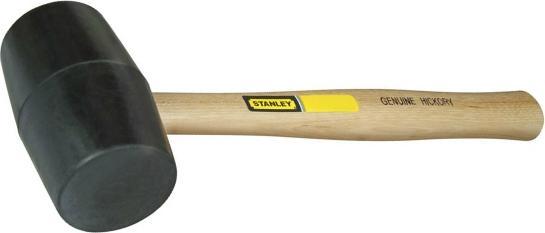 Produktbild Stanley Gummihammer mit Schwarzem Kopf, 454 g (454 g)