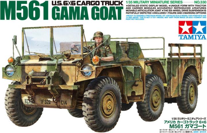 Image du produit Tamiya U.S. 6x6 Cargo Truck M561 Gama Goat 6x6