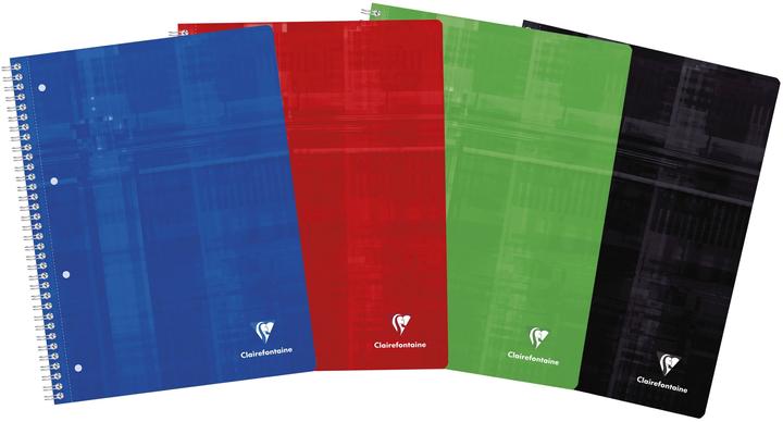 Actual product image Clairefontaine College notebook (A4, Plain, Hardcover)