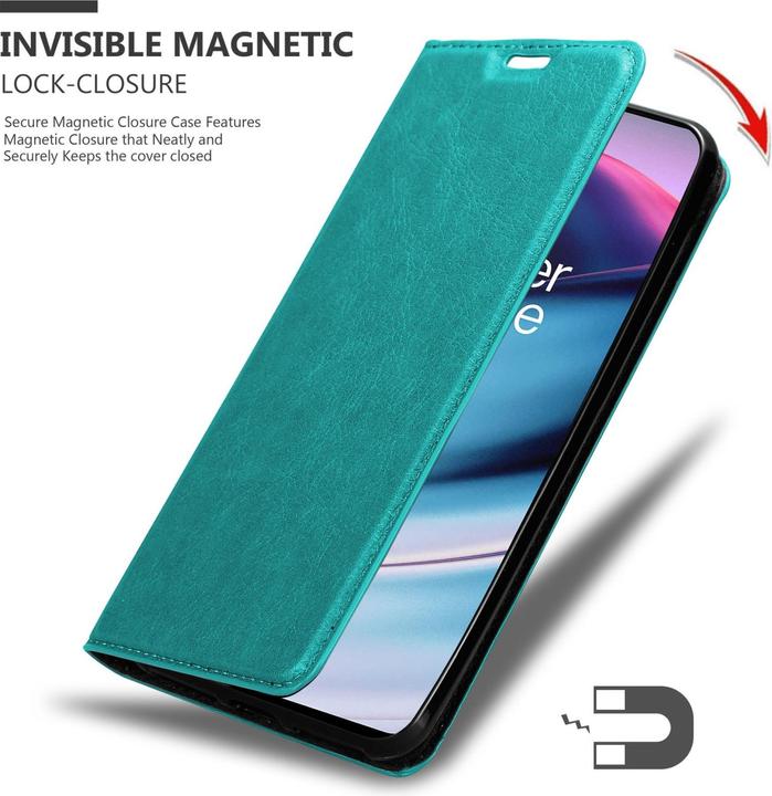 Image du produit Cadorabo Book Invis. Étui magnétique (OnePlus Nord CE 5G)