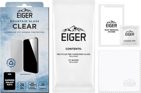 Image du produit Eiger Mountain Glass (1 pièce(s), Samsung Galaxy Z Flip5, Samsung Galaxy Z Flip6)