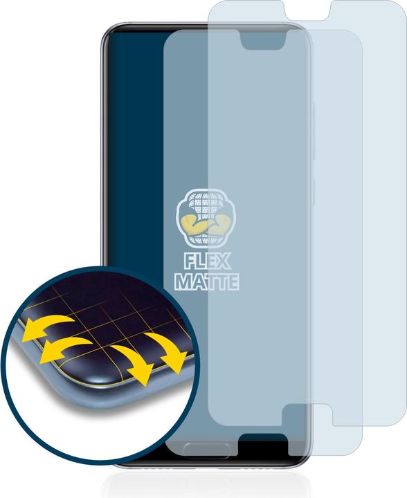 Actual product image BROTECT Full-Cover Protector Matte (2 Piece, Huawei P20 Pro)