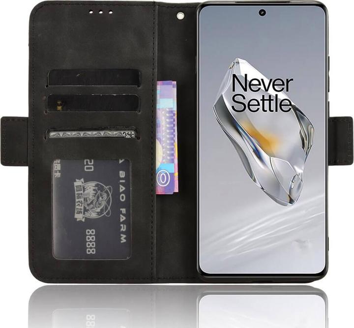 Image du produit Cover-Discount OnePlus 12 - Étui avec de nombreuses poches pour cartes noir (OnePlus 12)