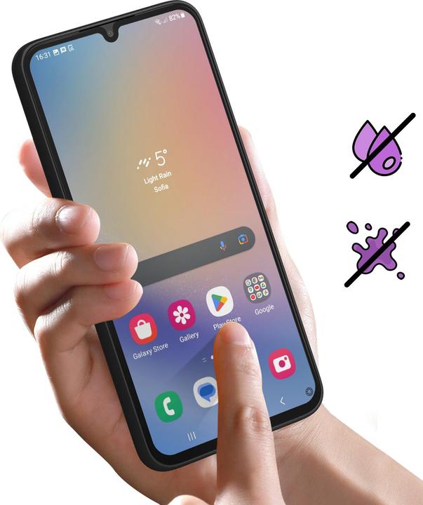 Produktbild Bigben Connected Displayschutz aus Glas (1 Stück, Samsung Galaxy A34 5G)