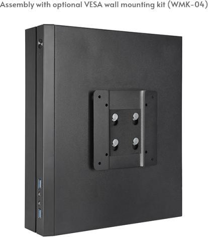 Actual product image Chieftec IX-06B-OP (mATX, Mini-ITX)