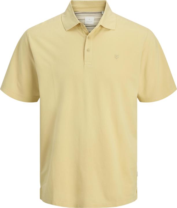 Actual product image Jack & Jones Single-coloured shirt collar polo shirt Poloshirt (XXL)